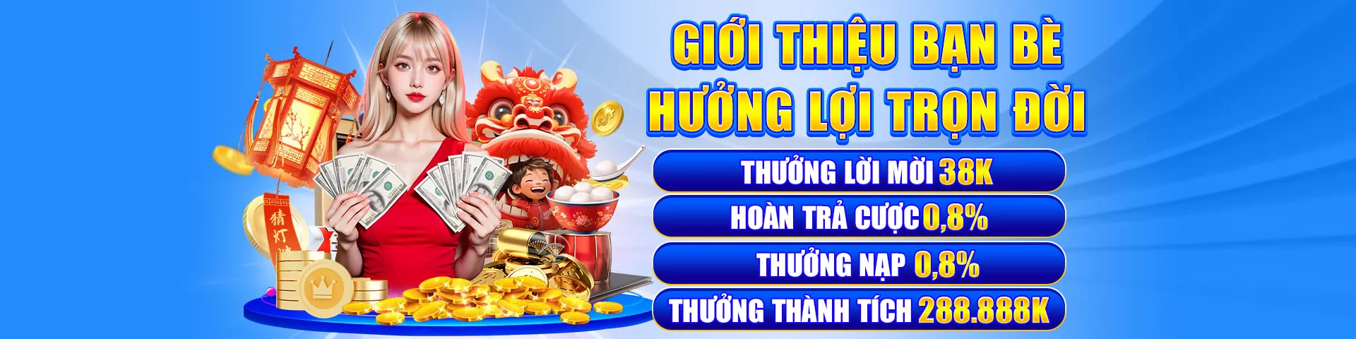 Hình ảnh sang trọng của Chương trình VIP 009bet