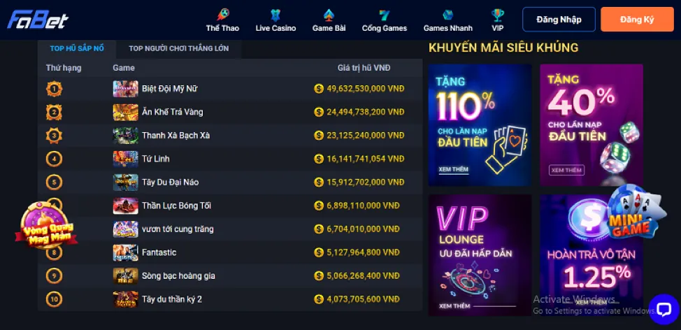 Chương trình VIP 009bet